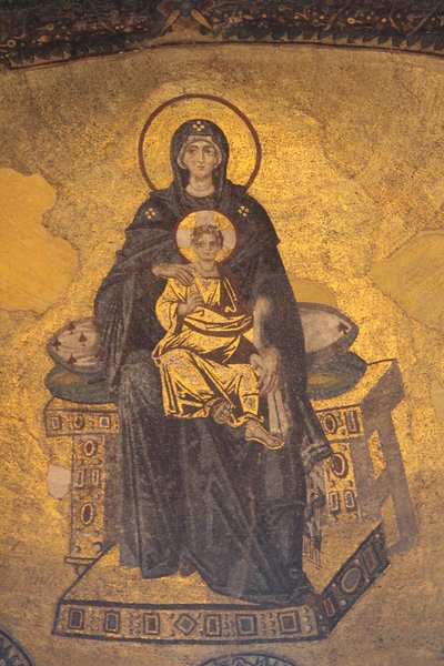 Theotokos in Hagia Sophia by Unknown